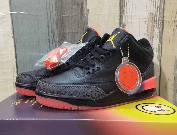 Nike Homme Chaussures J Balvin x Air Jordan 3 Noir